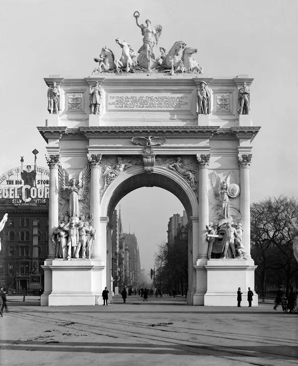 Dewey Arch architectural detail — Barnaby Street GenAI advisory services